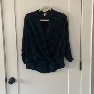 GB S Plaid Top